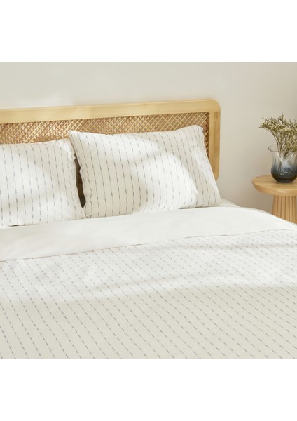 Astrid Çift Kişilik Nevresim Takımı İndigo indirimleri