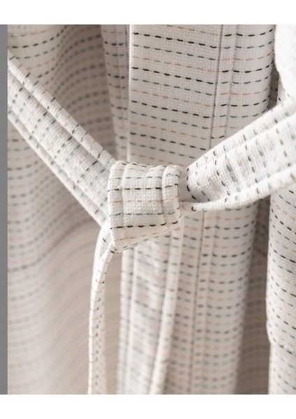 Margion Kimono Pamuklu Unisex Bornoz - Renkli