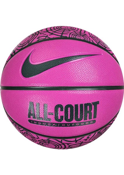 Everyday All Court 8p Graphıc Deflated Actıve Unisex Basket Topu Fuşya