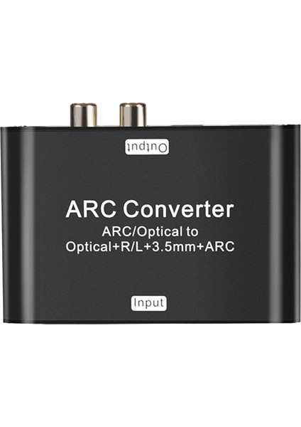 Arc Audio Extractor 192KHZ HDMI Uyumlu Arc Dönüştürücü Dijital Optik Spdıf'den Rca L/r Koaksiyel Spdıf 3,5 mm Dönüştürücü (Yurt Dışından)