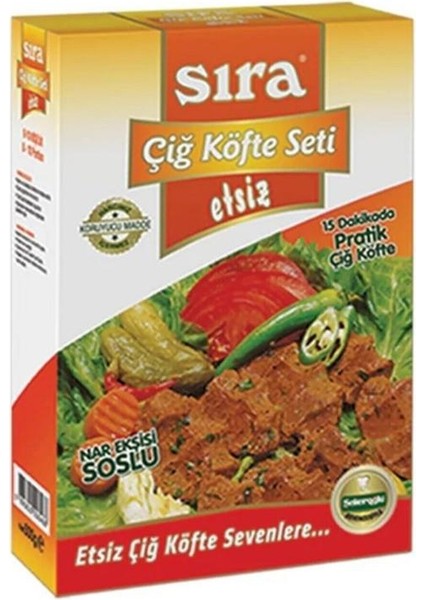 Çiğ Köfte Seti Etsiz 12 x 500 gr ( 12 Adet )