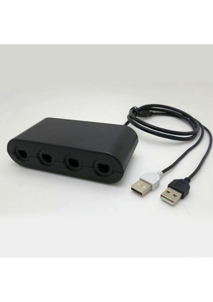 Nintendo Wii U ve Pc Için Gamecube Denetleyici Adaptörü Için USB - Çok Oyunculu Oyunlar Için 4 Bağlantı Noktalı Bağlantı Tap Dönüştürücü (Yurt Dışından)