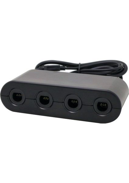 Nintendo Wii U ve Pc Için Gamecube Denetleyici Adaptörü Için USB - Çok Oyunculu Oyunlar Için 4 Bağlantı Noktalı Bağlantı Tap Dönüştürücü (Yurt Dışından)