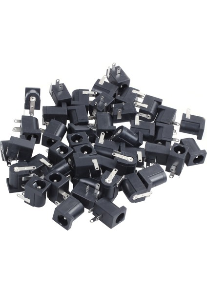 45 Adet Dc Güç Jak Soketi 2.1mm x 5.5mm Namlu Tipi Pcb Montaj DC-005 (Yurt Dışından)