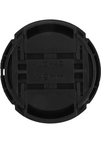 Dslr Kamera Için Evrensel 49MM Ortadan Sıkıştırmalı Ön Lens Kapağı (Yurt Dışından)