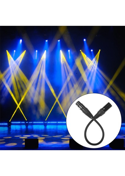 Xlr Erkek 3 Pin - Xlr Dişi 5 Pin ve Xlr Dişi 3 Pin - Xlr Erkek 5 Pin Ses Kablosu, Mikrofon Için Dmx Sahne Işığı (Yurt Dışından)