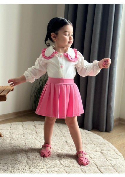 Bebe Yaka Etekli̇ 2’li Kız Takım