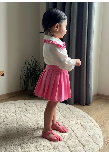 Bebe Yaka Etekli̇ 2’li Kız Takım