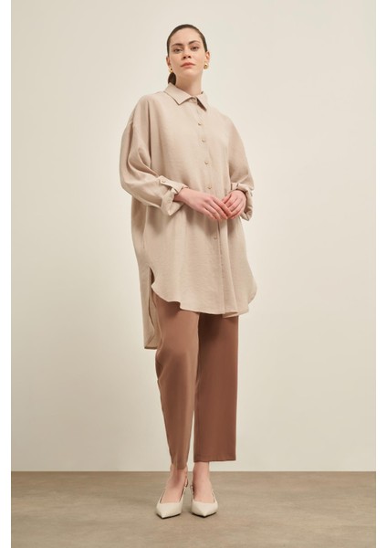 Kadın Cepli Modal Kap Taş 31003