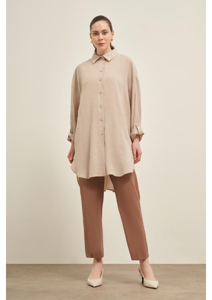 Kadın Cepli Modal Kap Taş 31003