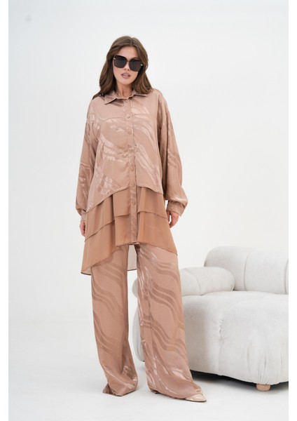 Kadın Jakar Takım Beige 30876 modelleri