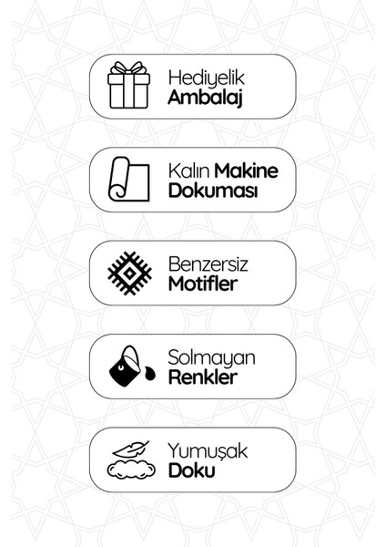 Klasik Desenli Kadife Seccade