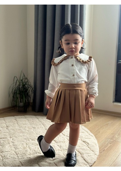 Bebe Yaka Etekli̇ 2’li Kız Takım