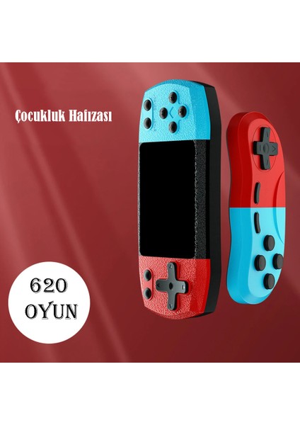 620 Klasik Oyun El Atarisi Retro Oyun Konsolu Tv Yansıtma Video Oynatıcı Nostalji 3inç modelleri