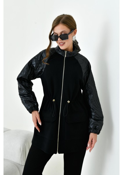 Kadın Kapitoneli Takım Siyah 30946 fırsatları