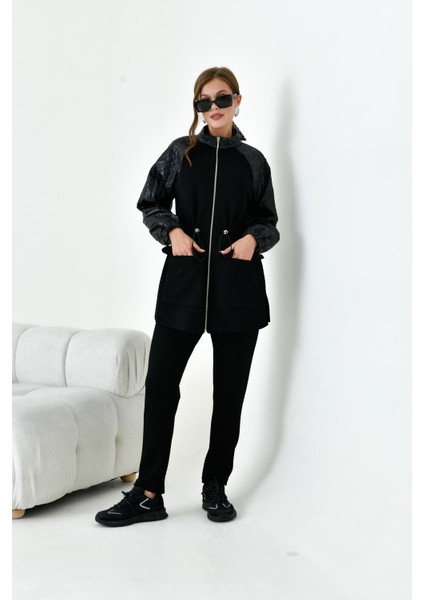 Kadın Kapitoneli Takım Siyah 30946 indirimleri