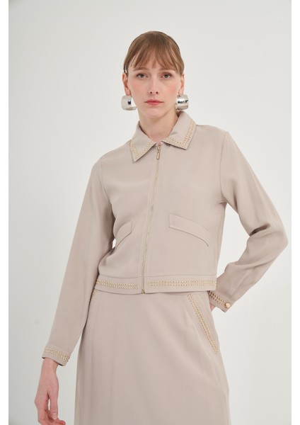 Kadın Etekli Takım Taş 31049 modelleri