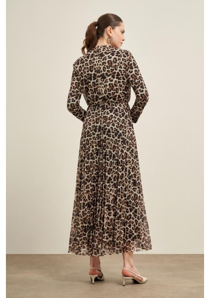 Kadın Leopar Elbise LEOPAR 31013