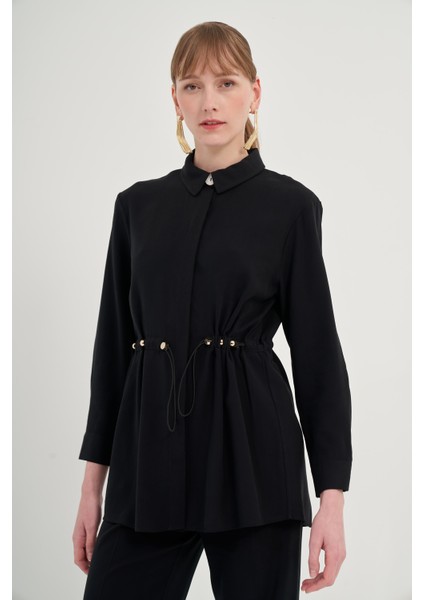 Kadın Pantolonlu Takım Siyah 31031 fırsatları