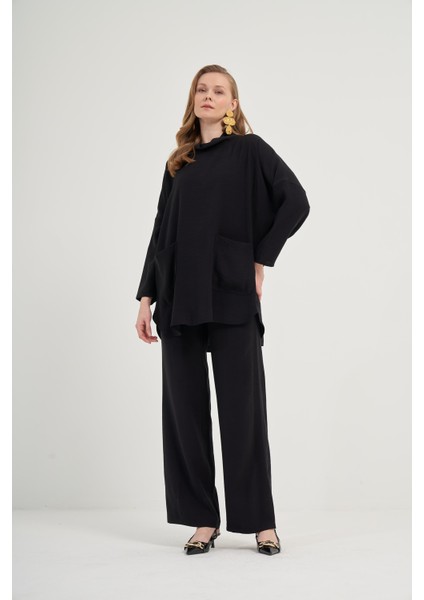 Kadın Takım Siyah 30508-2