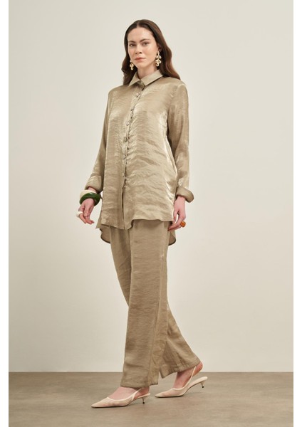 Kadın Parlak Modal Takım Çağla 31002 fiyatları