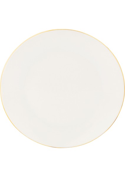 Helios 6 Kişilik 27 Parça Yemek Takımı - Beyaz/gold