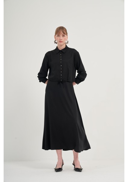 Kadın Etekli Tansel Takım Siyah 31007 fiyatları