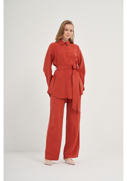 Kadın Modal Pantolonlu Takım Bakır 31011 fiyatları