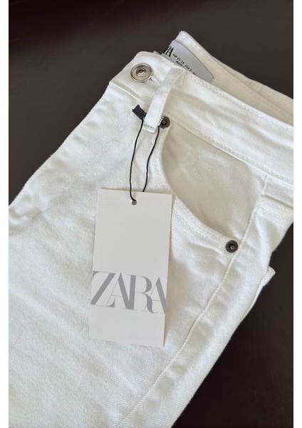 Marka Model Ispanyol Jean- Beyaz fiyatları
