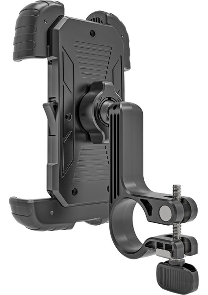 BPH02 360° Derece Ayarlanabilen Gidon Bağlantılı Bisiklet Motosiklet Için Abs 4-7.8" Inç Telefon Tutucu fiyatları