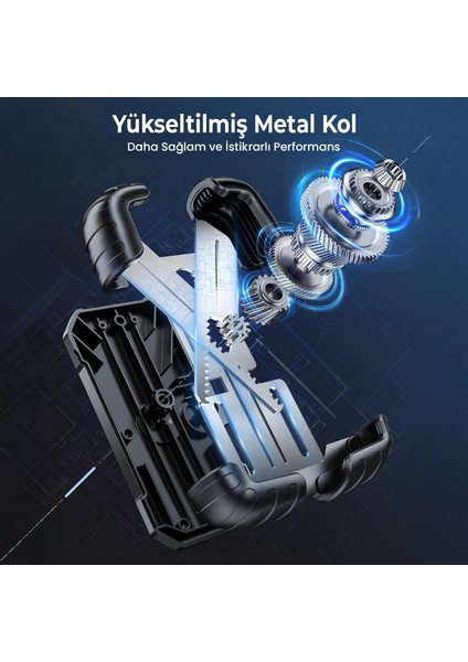 BPH02 360° Derece Ayarlanabilen Gidon Bağlantılı Bisiklet Motosiklet Için Abs 4-7.8" Inç Telefon Tutucu fırsatları