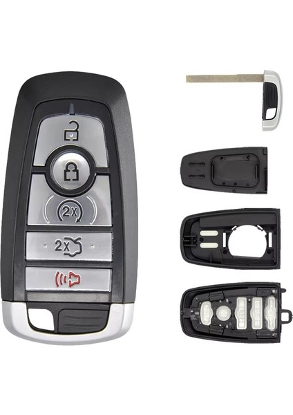 Ford Usa Spec 5 Düğme Çipsiz Anahtar Kumanda Kabı