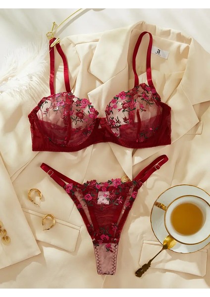 Flor Tasarım Sütyen Takım