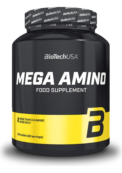 Mega Amino - 500 Tablets