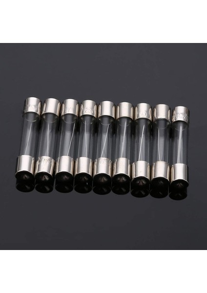 72 Adet 250V 0.5A-30A Cam Tüp Çeşitli 6X30MM Üfleme Elektrik Cam Tüp Hızlı Üfleme Cam Sigortaları Kiti (Yurt Dışından)