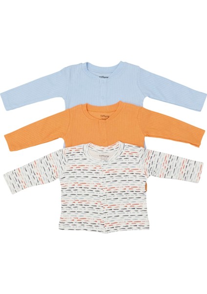 Tiffany Baby Striped Theme 3'lü Hırka 53027