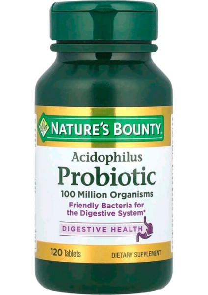 Acidophilus Probiotic 0.5 mg 120 Tablets