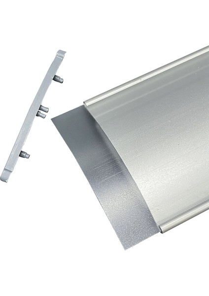 Bombeli Alüminyum Kapı İsimliği (10X22) 5 Adet fiyatları