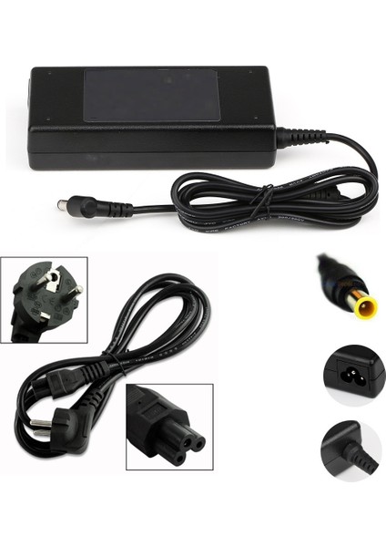 Samsung 19V 3.16A 60W Uyumlu 5.5mmx3.0mm Uç Adaptör Şarj Aleti Şarj Cihazı