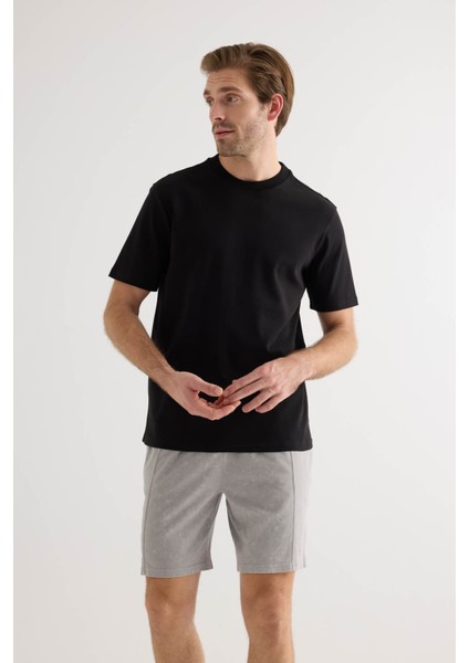 Erkek Pamuklu Kısa Kollu T-Shirt
