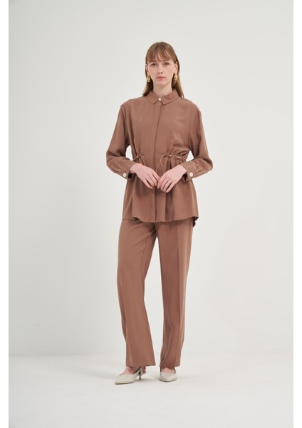 Kadın Pantolonlu Takım Fındık 31031 fırsatları