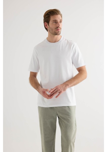 Erkek Pamuklu Kısa Kollu T-Shirt