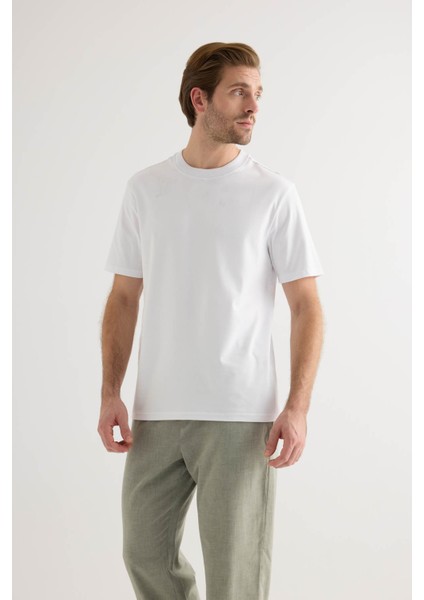Erkek Pamuklu Kısa Kollu T-Shirt