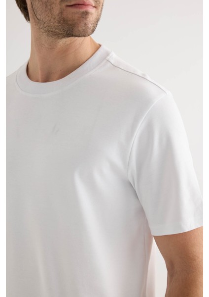 Erkek Pamuklu Kısa Kollu T-Shirt