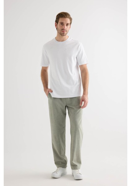 Erkek Pamuklu Kısa Kollu T-Shirt