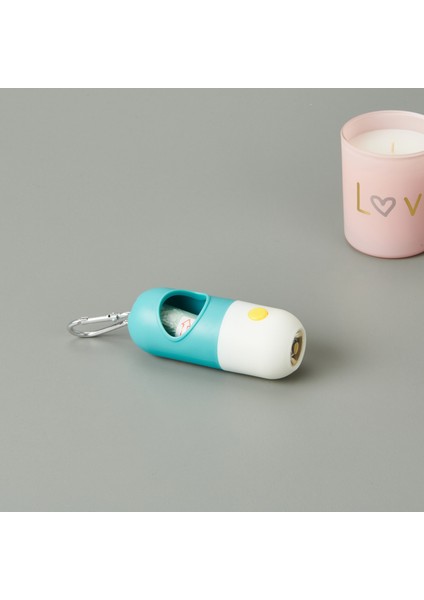 Ledli Kedi Köpek Poşet Taşıma Çantası - Mavi - 16 cm fırsatları