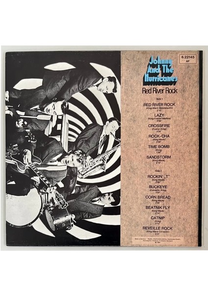Johnny And The Hurricanes Red River Rock Lp Plak fiyatları