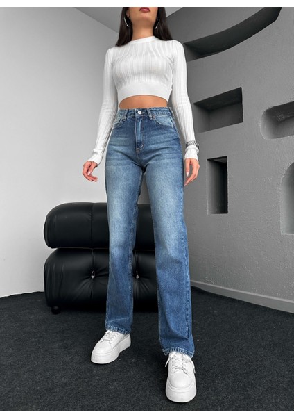 Dark Black Straight Orj Jean