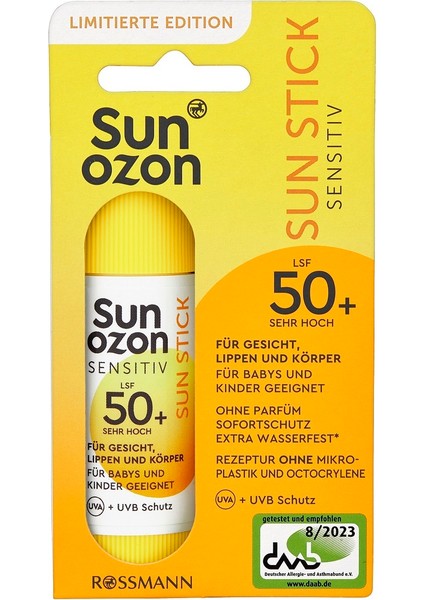 Güneş Koruyucu Stick Spf50+ 20 gr
