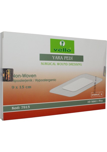 Non Wowen Pedi 10'lu 9 cm x 15 cm